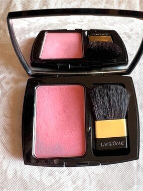 Lancôme Pink Powder Blush with Brush